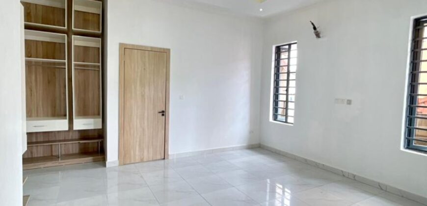 LUXURY 4 BEDROOM SEMI DETACHED DUPLEX WITH BQ IN LEKKI