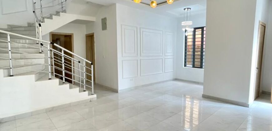 LUXURY 4 BEDROOM SEMI DETACHED DUPLEX WITH BQ IN LEKKI